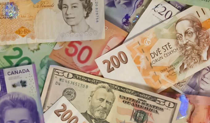 banknoty obcych walut