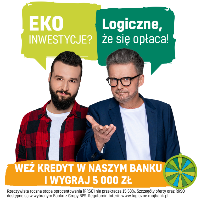 Kredyt EKOlogiczny z loterią wygraj 5000 zł!